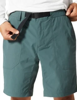 Mountain Hardwear Stryder Belted Short uimashortsit, Black Spruce