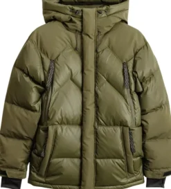 Mountain Works Fatboy Down Parka 3.0 parkatakki, vihreä