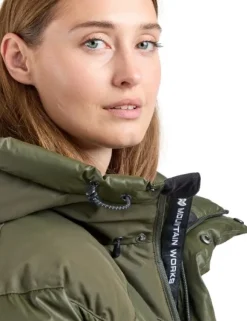 Mountain Works Fatboy Down Parka 3.0 parkatakki, vihreä