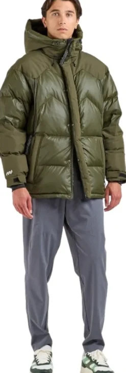Mountain Works Fatboy Down Parka 3.0 parkatakki, vihreä