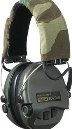 MSA Sordin Supreme Pro-X -aktiivikuulosuojaimet, vihreä