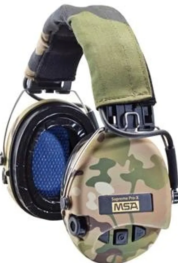 MSA Sordin Supreme Pro-X Led Camo -aktiivikuulosuojaimet