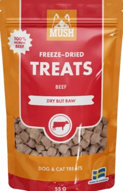 MUSH Treats Frystorkat Nöt 55 g