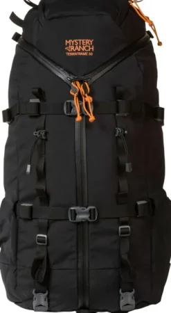 Mystery Ranch Terraframe 3-Zip 50 rinkka, Black