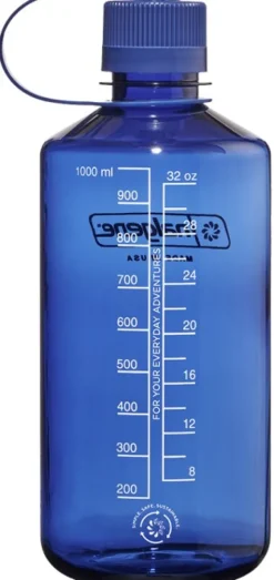 Nalgene Bottle 1 L Narrow Mouth Sustain Denim