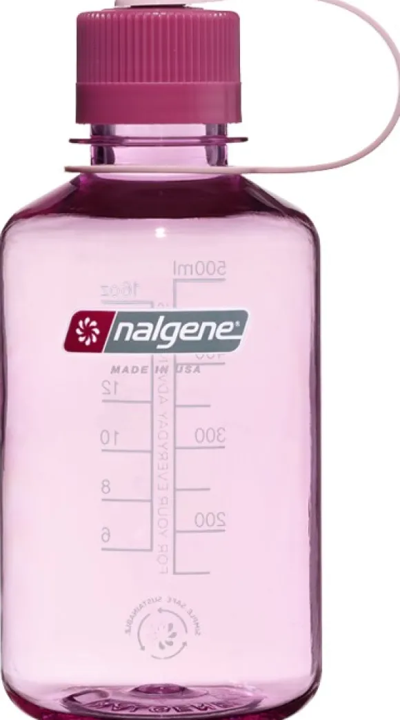 Nalgene Bottle 0,5 L Narrow Mouth Sustain Cosmo Pink