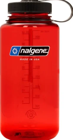 Nalgene Bottle 1 L Wide Mouth Sustain Red