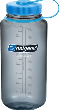Nalgene Bottle 1 L Wide Mouth Sustain Grey