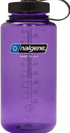 Nalgene Bottle 1 L Wide Mouth Sustain Purple
