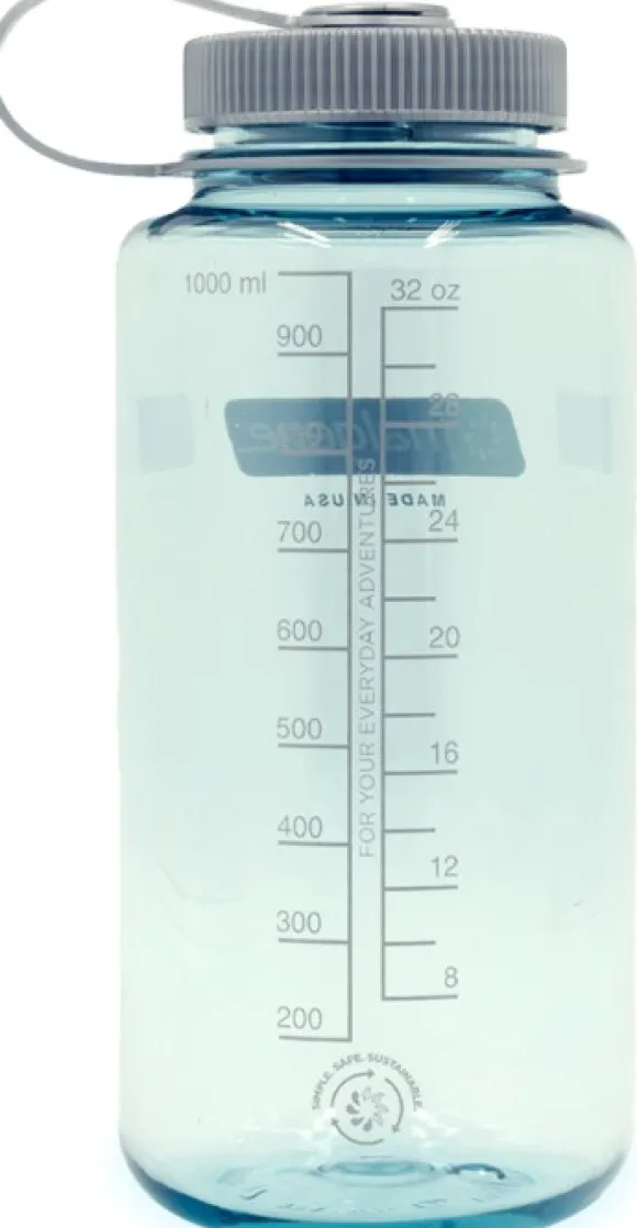 Nalgene ympäristöystävällinen pullo, 1 L, vaaleanturkoosi