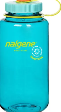 Nalgene ympäristöystävällinen pullo, 1 L, sinivihreä