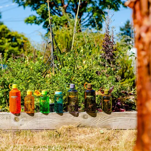 Nalgene ympäristöystävällinen pullo, 1 L, vaaleanburgundi