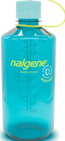 Nalgene ympäristöystävällinen pullo, 1 L, sinivihreä