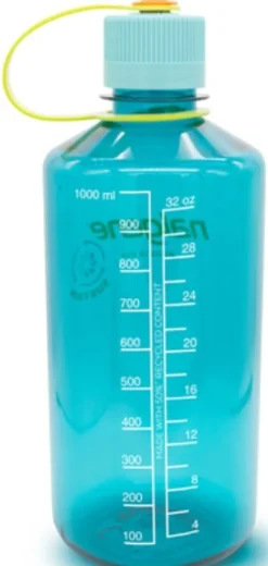 Nalgene ympäristöystävällinen pullo, 1 L, sinivihreä