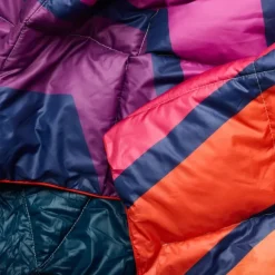 Nanoloft Puffy yhden hengen retkeilypeitto, Retro Nights