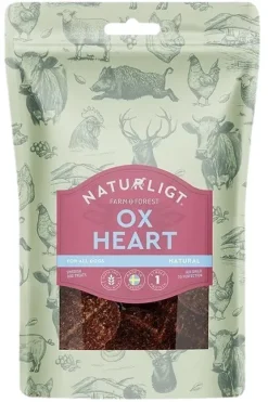 Naturligt Farm & Forest Ox Hearts makupalat, 120g