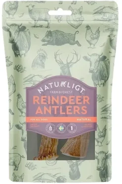 Naturligt Farm & Forest Reindeer Antler puruluut, 3 kpl