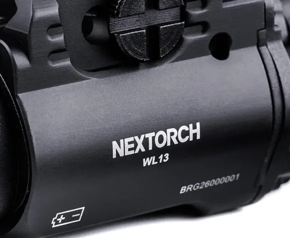 Nextorch WL13 1300 lm Ultra-Bright Tactical Light asevalo