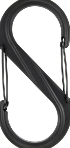 Nite Ize S-Biner Plastic #10 -karbiinihaka, musta