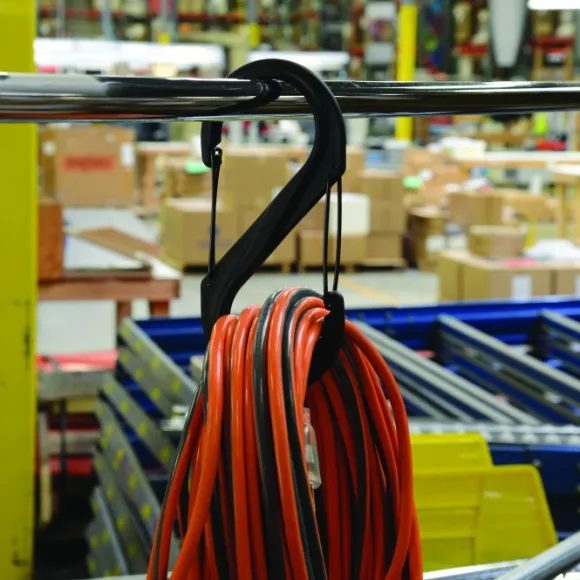 Nite Ize S-Biner Plastic #10 -karbiinihaka, musta