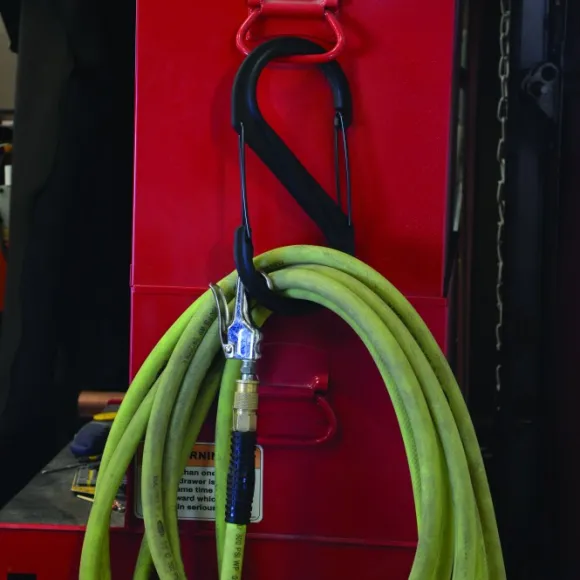 Nite Ize S-Biner Plastic #10 -karbiinihaka, musta