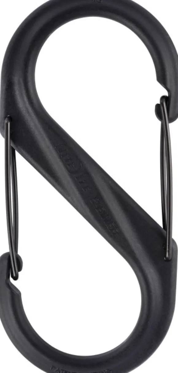 Nite Ize S-Biner Plastic Size #8 Black
