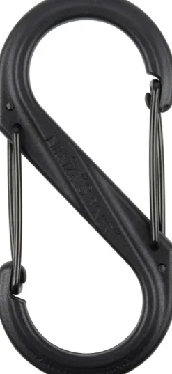Nite Ize S-Biner Plastic Size #4 Black