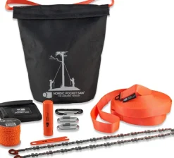 Nordic Pocket Saw Arborist V.2 taskusaha, oranssi/musta