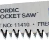 Nordic Pocket Saw Saw Blade Fresh Wood puusahanterä