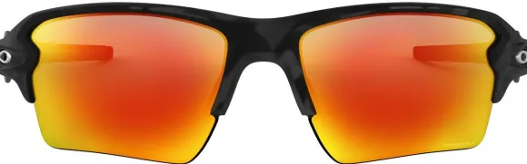 Oakley Flak 2.0 Black Camo Prizm Ruby aurinkolasit XL