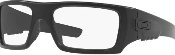 Oakley Industrial SI Military Det Cord Matte Black w. Clear Lens