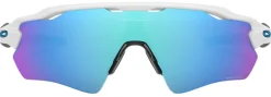 Oakley Radar EV Path Polished White Prizm Sapphire urheiluaurinkolasit