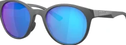 Oakley Spindrift naisten aurinkolasit, Matt Carbon PRIZM Sapphire Polarized