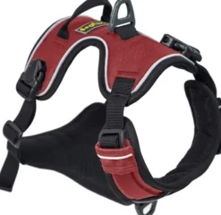 OllyDog Alpine Reflective Harness valjaat, punainen