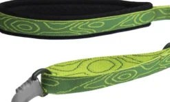 OllyDog Flagstaff Adjustable Spring Leash Sage Bark