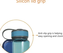 Ollydog OllyBottle koiran matkajuomapullo, harmaa, 600 ml