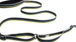 OllyDog Urban Trail Adjustable Leash talutin, musta