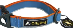 OllyDog Urban Trail Reflective Collar Air Blue
