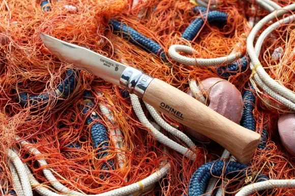 Opinel Blister N09 Beech Stainless Steel