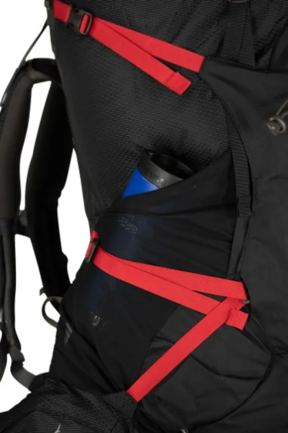 Osprey Aether Plus 100 rinkka, musta