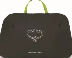 Osprey Airporter Small rinkan suojapussi, 10 - 50 L, musta