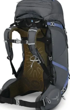 Osprey Aura AG 50 naisten rinkka, harmaa