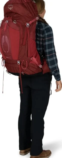 Osprey Aura AG 65 naisten rinkka, Enchantment Purple