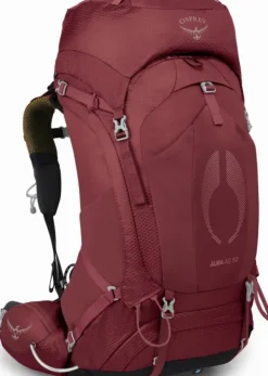 Osprey Aura AG 50 naisten rinkka, Berry Sorbet Red