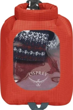 Osprey Dry Sack 3 w/window Mars Orange