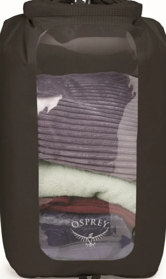 Osprey Dry Sack window kuivapussi, 35 L, musta