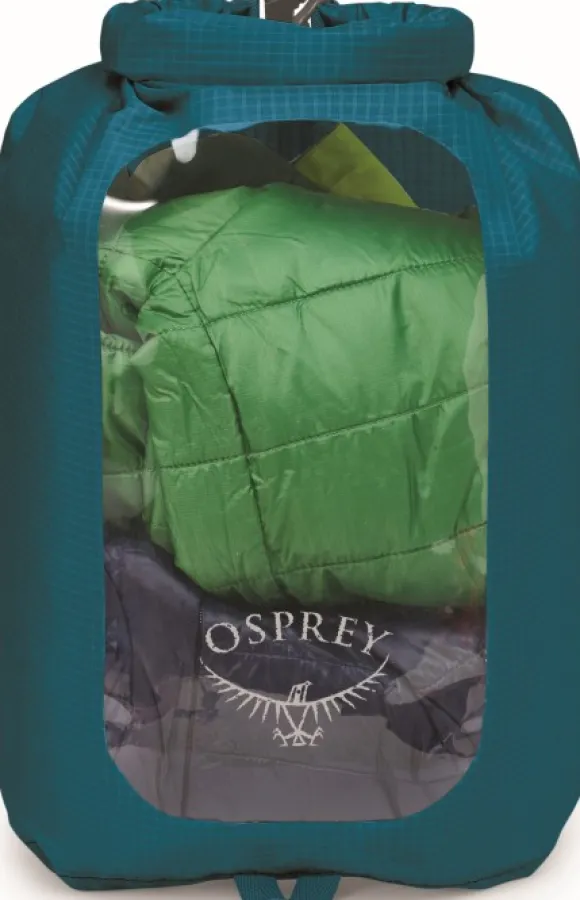 Osprey Dry Sack window kuivapussi, 12 L, petrooli
