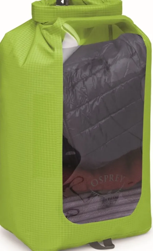 Osprey Dry Sack window kuivapussi, 20 L, lime
