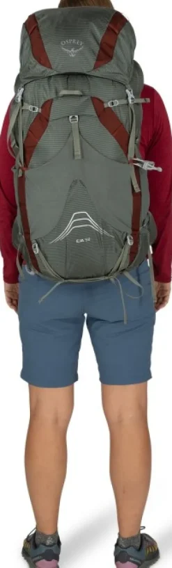 Osprey Eja 58 naisten rinkka, harmaa