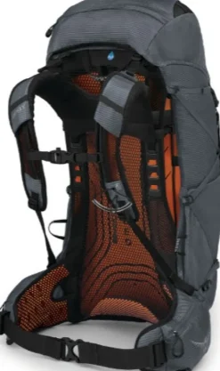 Osprey Exos 38 rinkka, harmaa